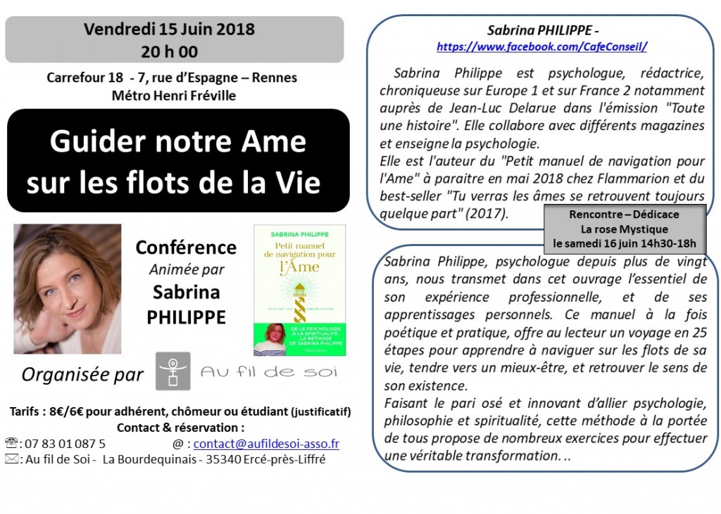 flyer conference  S. Philippe V2.0